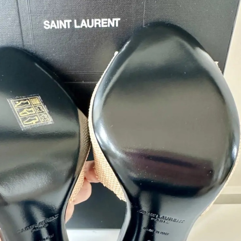 Sexy YSL ruffian slides/mule 🔥🔥🔥 - Picture 4 of 7